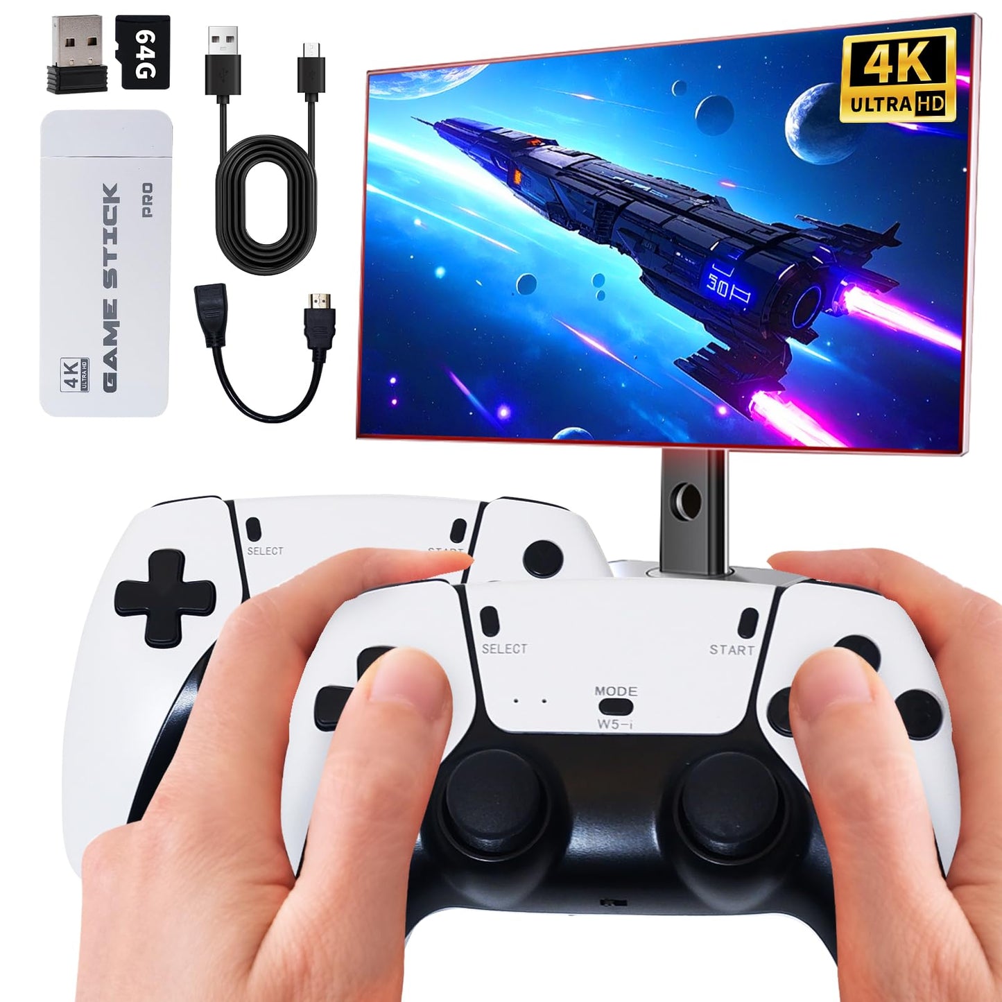 GameStick 4k Pro™ (+20000 Games)